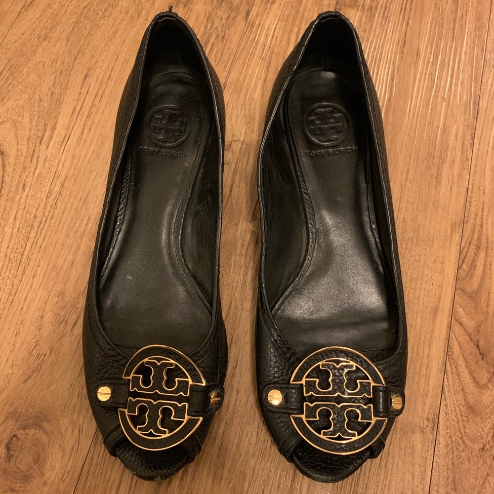 Tory Burch Black Wedges 🖤